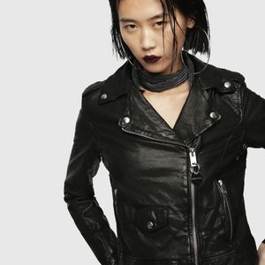 Diesel Genuine leather motorcycle jacket